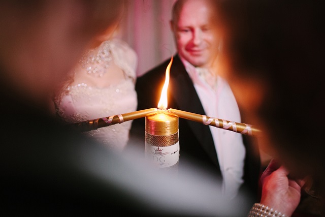Свадебные свечи 'Семейный очаг' делаем своими руками