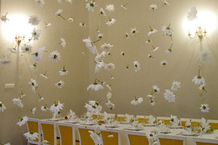 Украшение комнаты на свадьбу (60 фото)