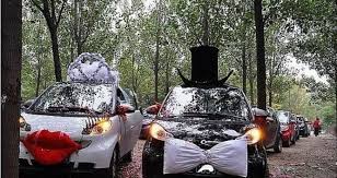 Свадебные украшения своими руками на машину, для украшения зала и создания образа невесты